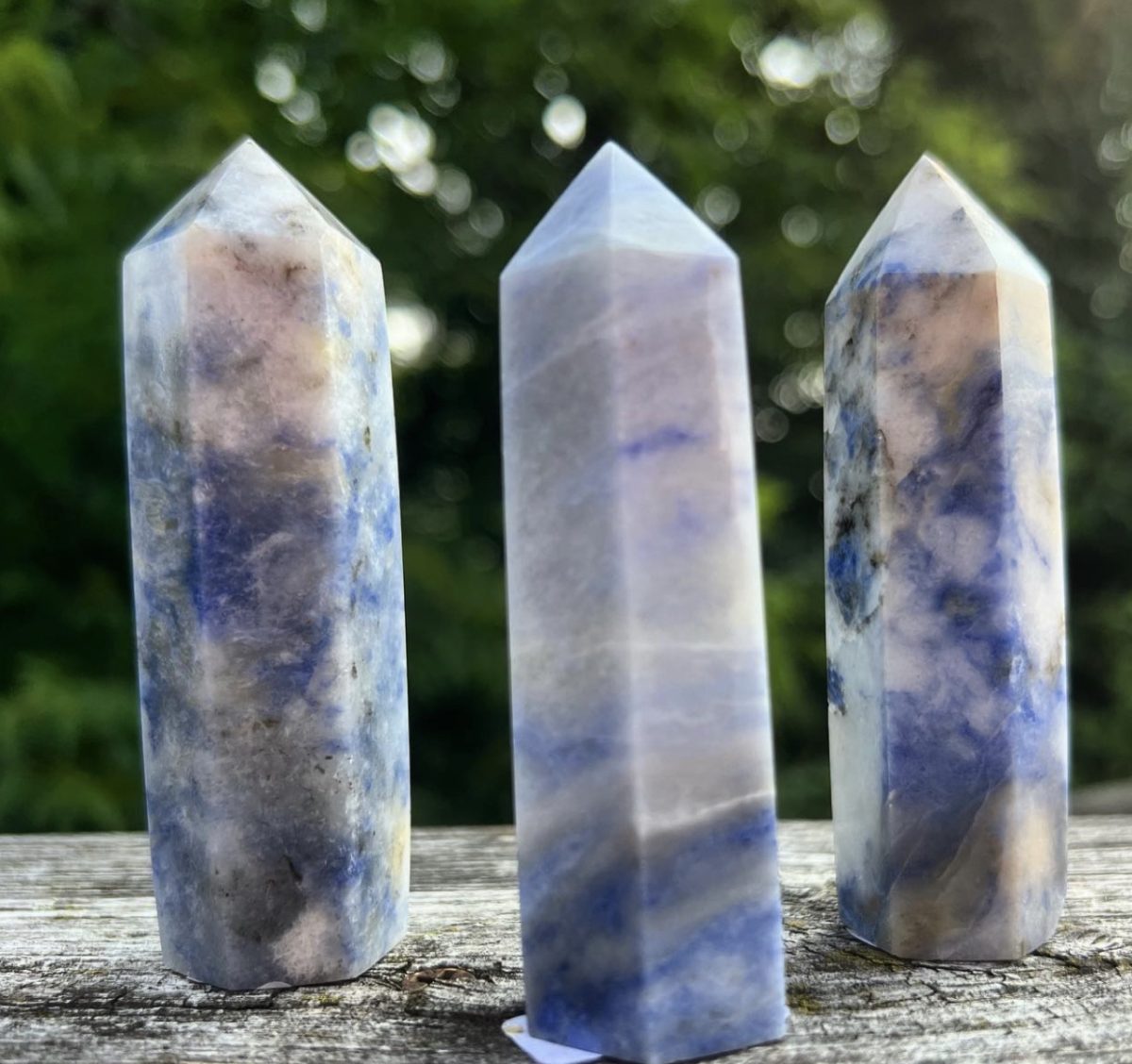 Afghanite Healing Towers - Crystal Garden Metaphysical Shop, Mt Pocono, PA